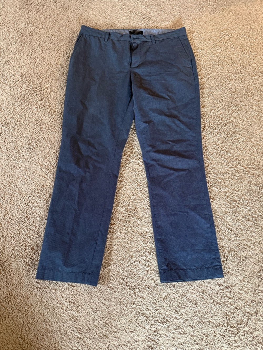 Banana Republic Navy Blue Men's Chinos